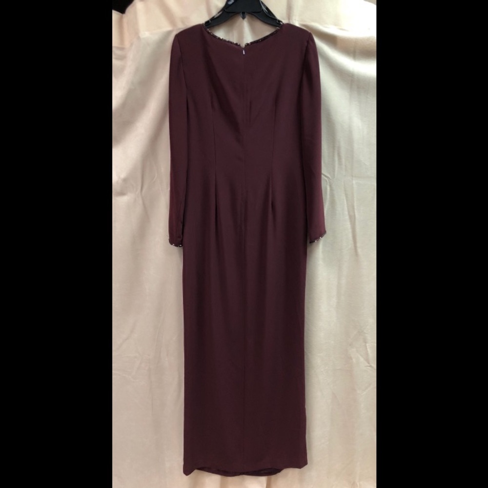 Vintage Bob Mackie Burgundy Evening Gown - Picture 8 of 8